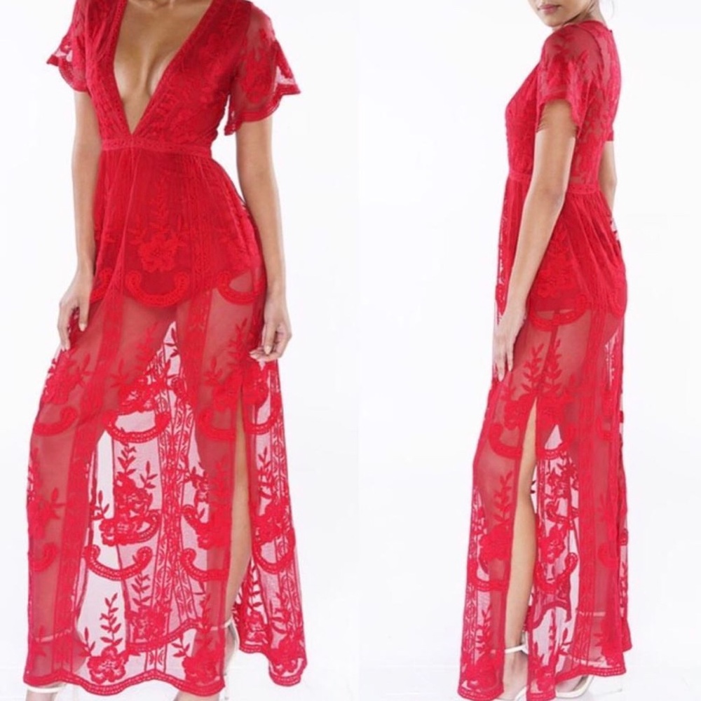 Butterfly Maxi Dress
